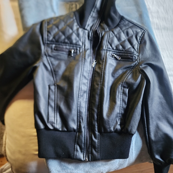 Ci Sono Black Leather Jacket - Picture 3 of 9